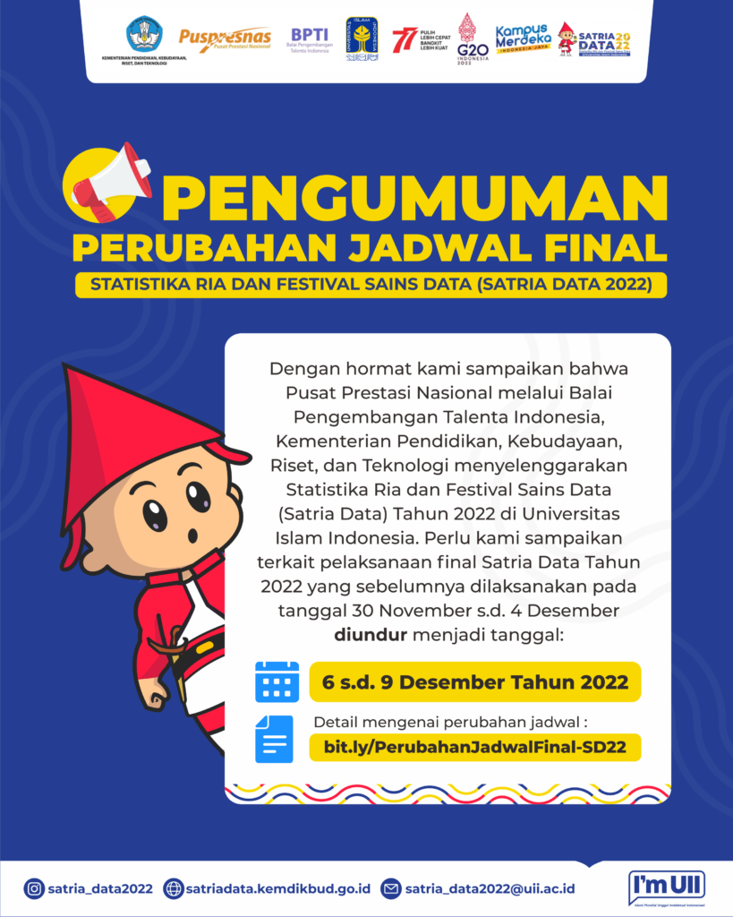 Satria Data Statistika Ria Dan Festival Sains Data